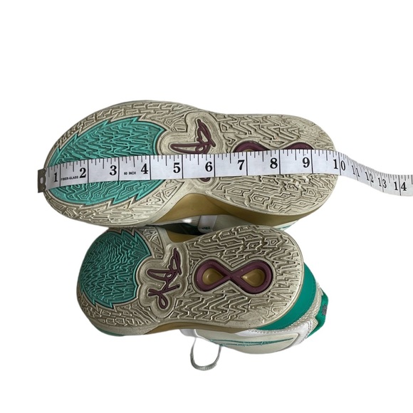 Nike Big Boys Size 3.5Y US Shoes Kyrie Infinity Keep Sue Fresh White &Green - Picture 8 of 14